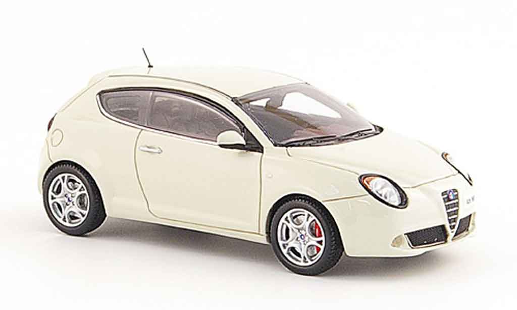 Alfa Romeo Mito 1/43 Provence Moulage white 2008 diecast model cars