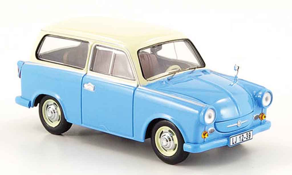 Trabant P50 1/43 IST Models P 50 Estate blue beige 1959 diecast model cars