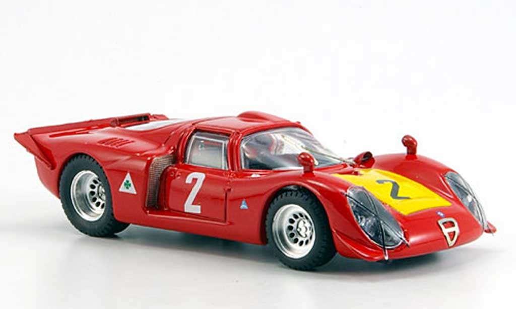 Alfa Romeo 33.2 1968 1/43 Best 1968 No.2 Imola diecast model cars