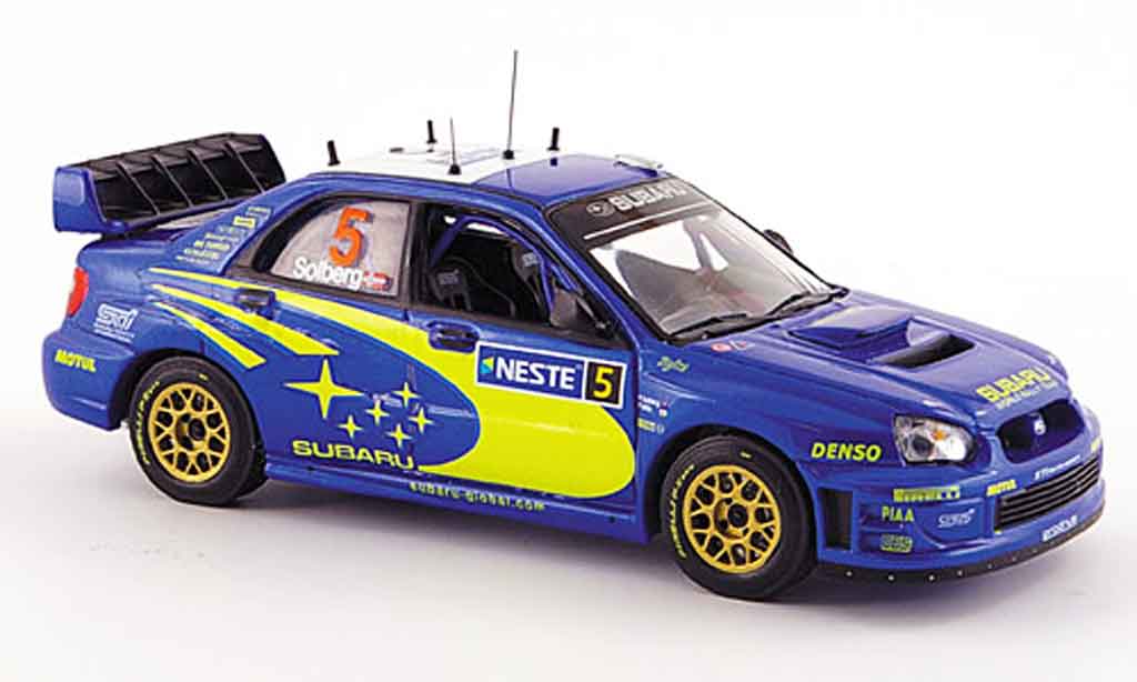 Subaru Impreza WRC 1/43 IXO WRC no.5 rallye finlande 2005 diecast model cars