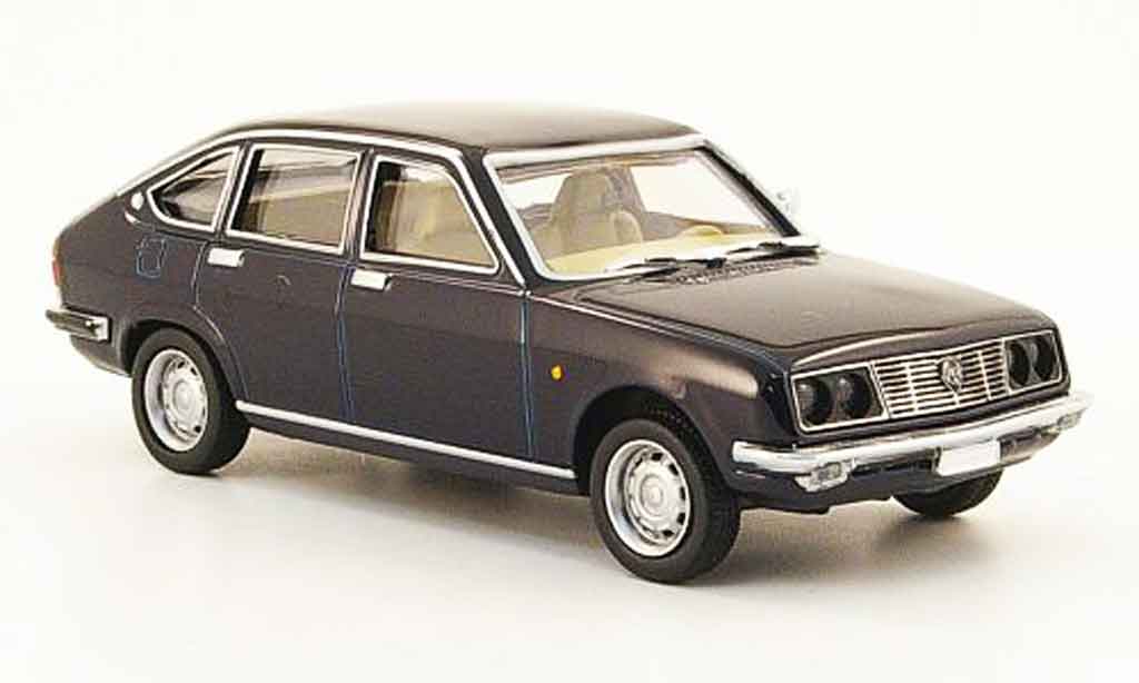 Lancia Beta berline 1/43 Pego berline blue diecast model cars