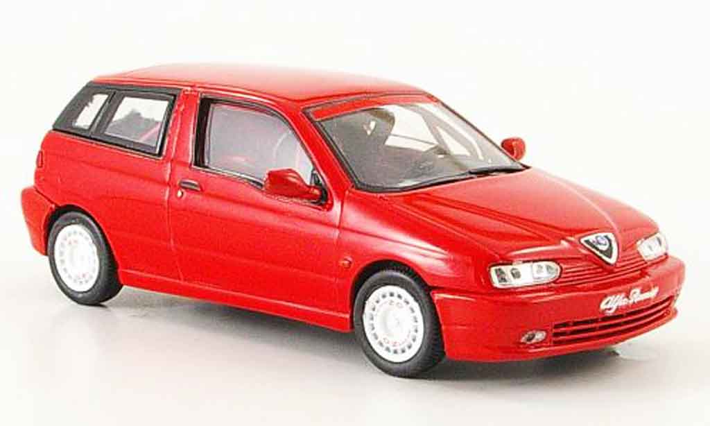 Alfa Romeo 145 1/43 Pego presentation white 1997 diecast model cars