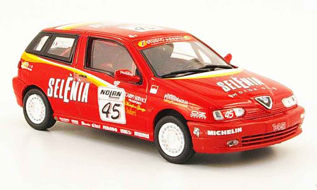 Alfa Romeo 145 1/43 Pego no.45 selenia medici c.i.v.t. racing diecast model cars