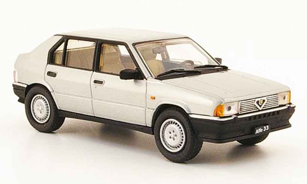 Alfa Romeo 33 1.7 1/43 Pego 1.7 ie grey metallisee 1986 diecast model cars