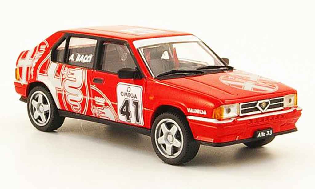 Alfa Romeo 33 1/43 Pego no.41 a.bacci c.i.v.t. 1995 diecast model cars