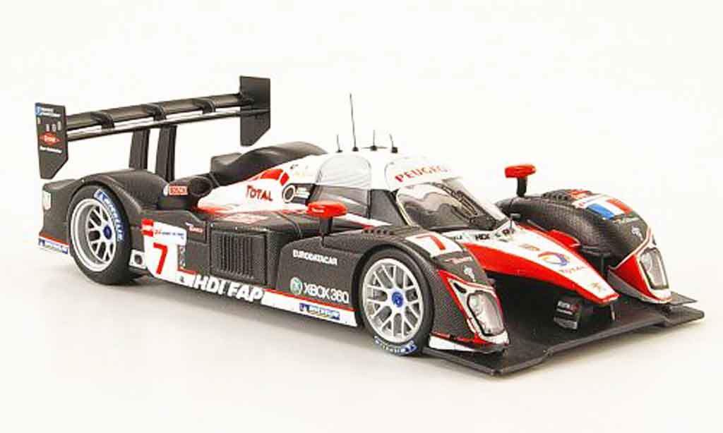 Peugeot 908 2008 1/43 IXO 2008 hdi fap no.7 total 24h le mans 2008 diecast model cars