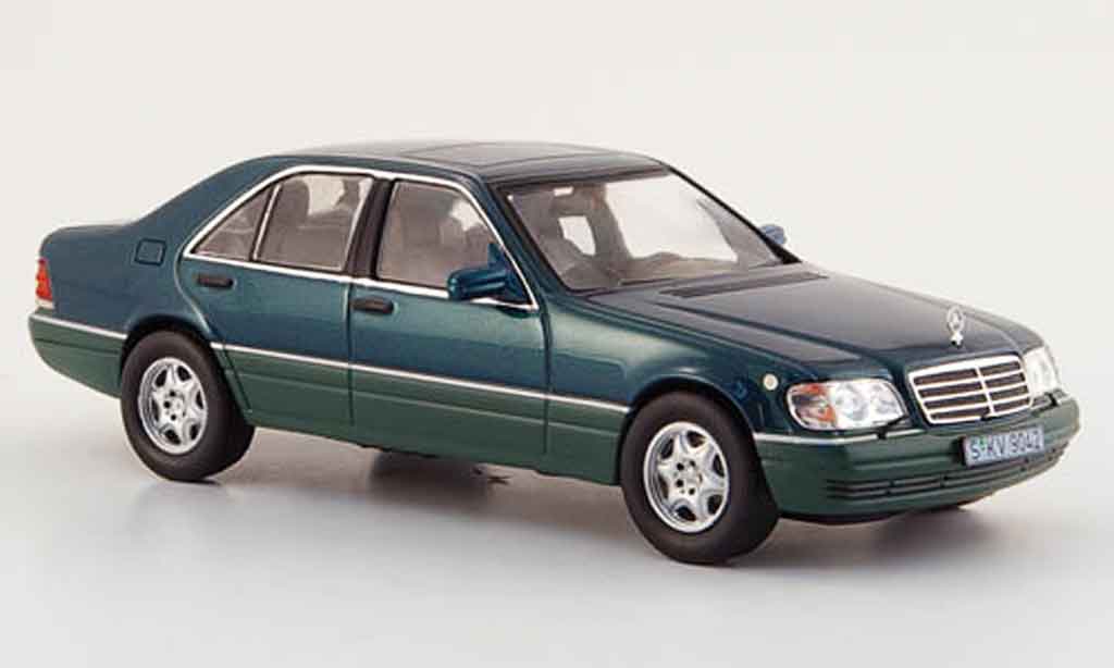 Mercedes Classe S 1/43 IXO S 500 (W 140) grun 1994 diecast model cars