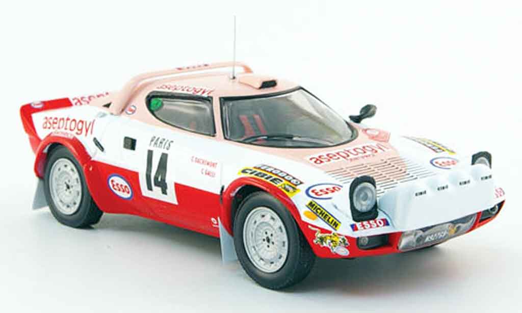 Lancia Stratos Rallye 1/43 IXO Rally hf no.14 aseptogyl rallye monte carlo 1977 diecast model cars