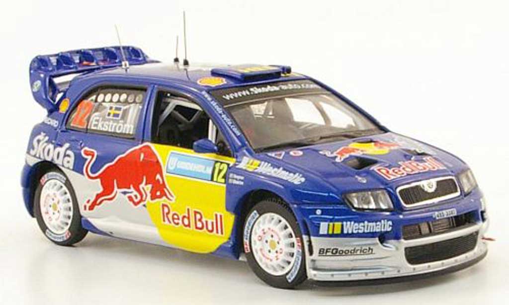 Skoda Fabia WRC 1/43 IXO WRC No.12 Rally Schweden 2006 diecast model cars