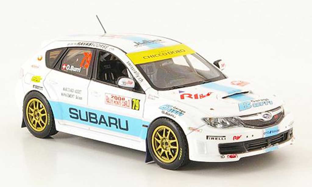 Subaru Impreza WRC 1/43 IXO WRC STI No.79 Rally Monte Carlo 2008 diecast model cars