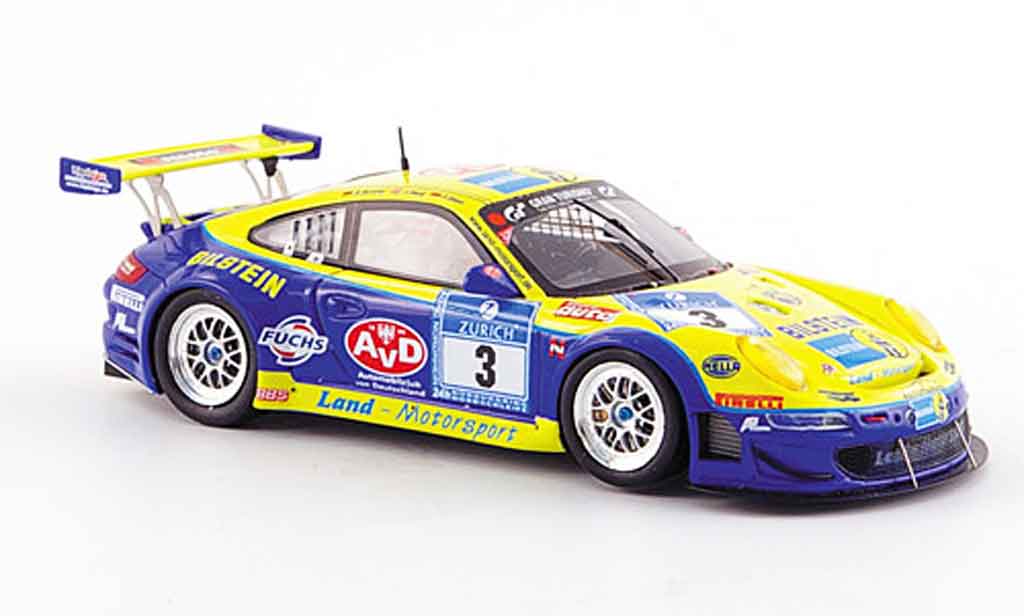 Porsche 996 GT3 RSR 1/43 Minichamps GT3 RSR Team Land 24 Std. Nurburgring diecast model cars