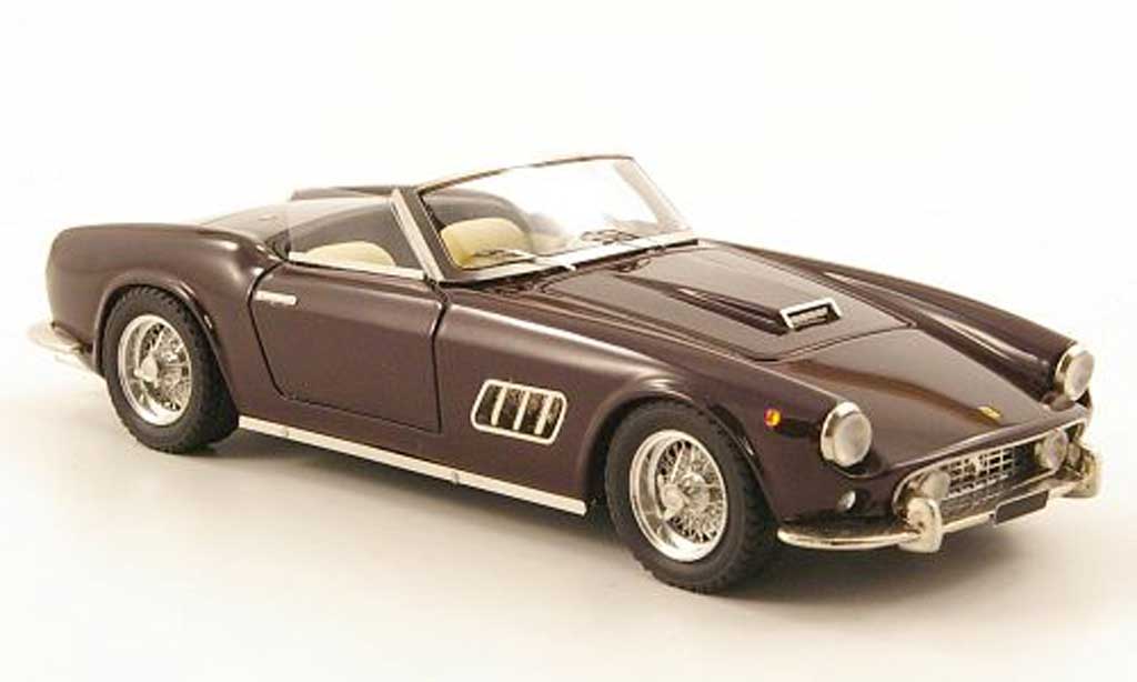 Ferrari 250 GT California 1/43 Look Smart GT California LWB Spider brown diecast model cars