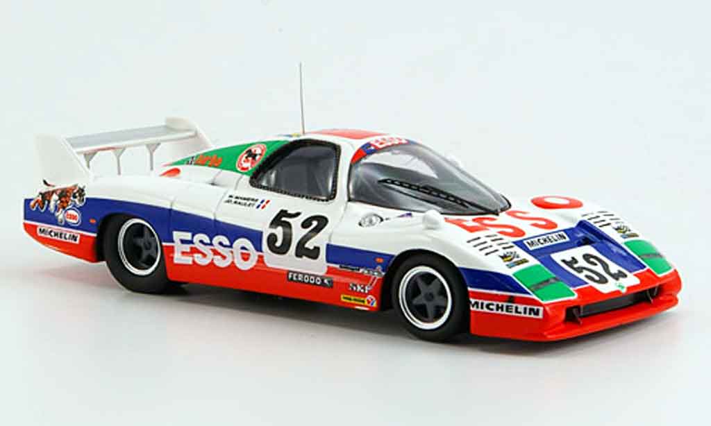 Peugeot WM 1979 1/43 Bizarre 1979 no.52 le mans P79 diecast model cars