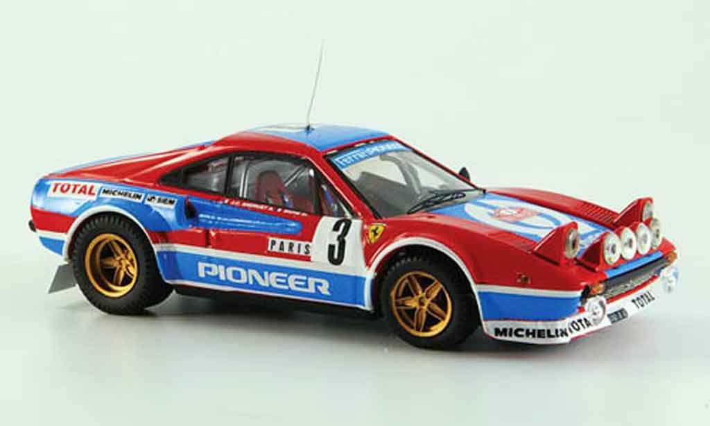 Ferrari 308 GTB 1/43 Best GTB no.3 monte carlo 1982 diecast model cars
