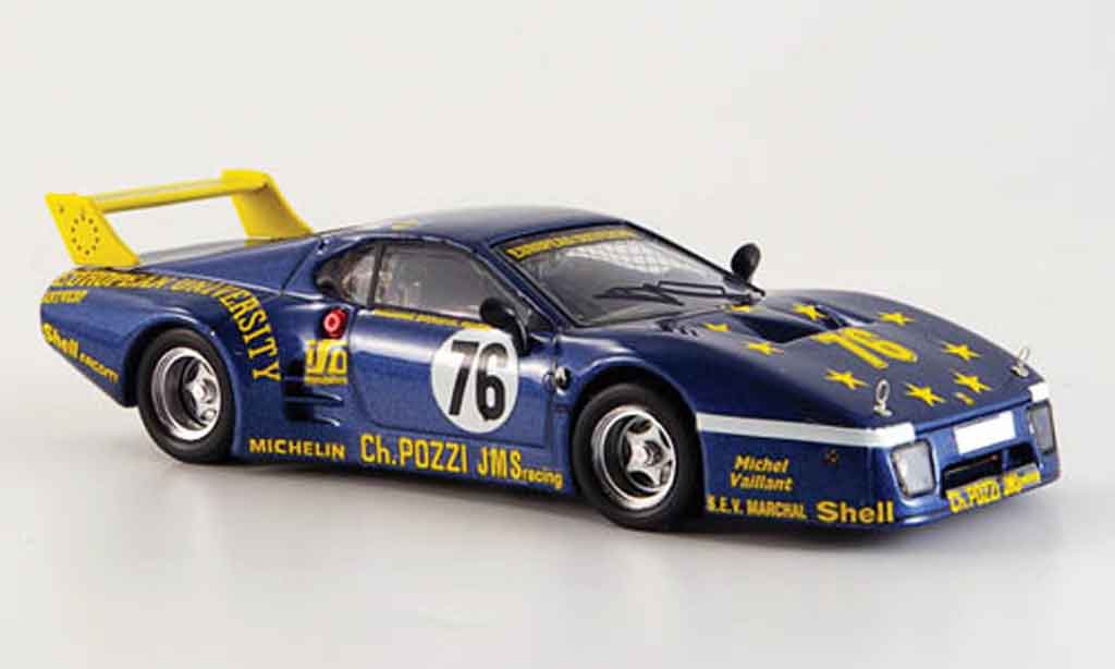 Ferrari 512 BB 1/43 Best BB no.76 le mans 1980 diecast model cars