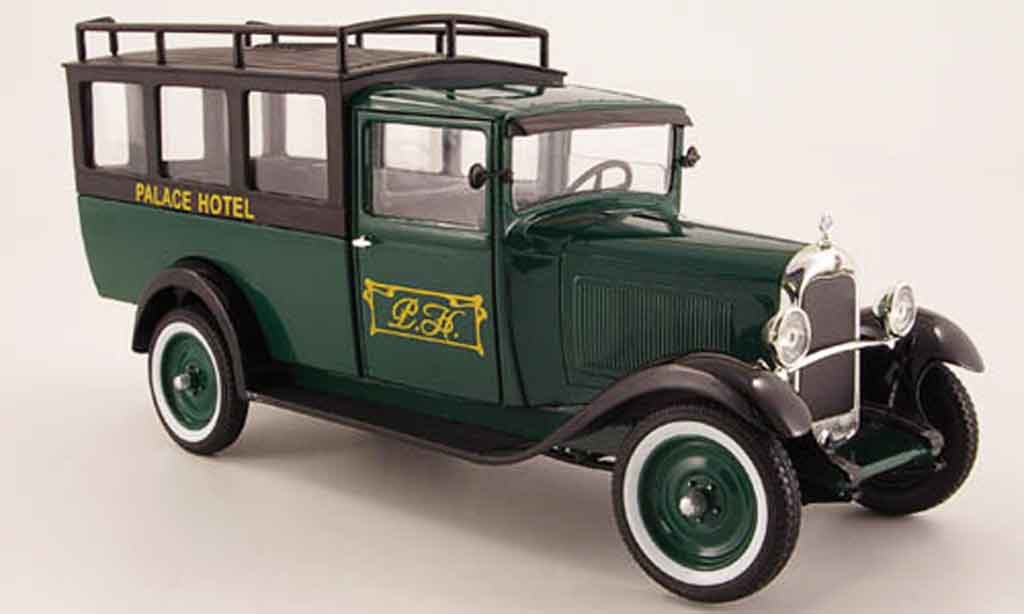 Citroen C4 1930 1/18 Solido 1930 f palace hotel grun/black diecast model cars