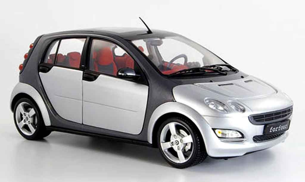 Smart ForFour 1/18 Kyosho grey exklusiv 2004 diecast model cars