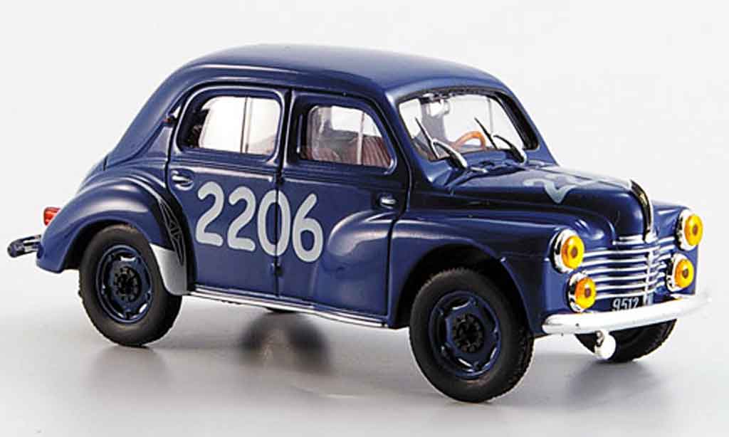Renault 4CV 1/43 Eligor no.2206 mille miglia 1954 diecast model cars