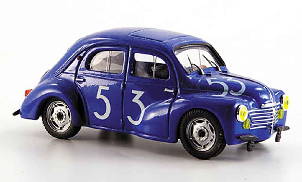 Renault 4CV 1/43 Eligor bol dor no. 53 1952 diecast model cars