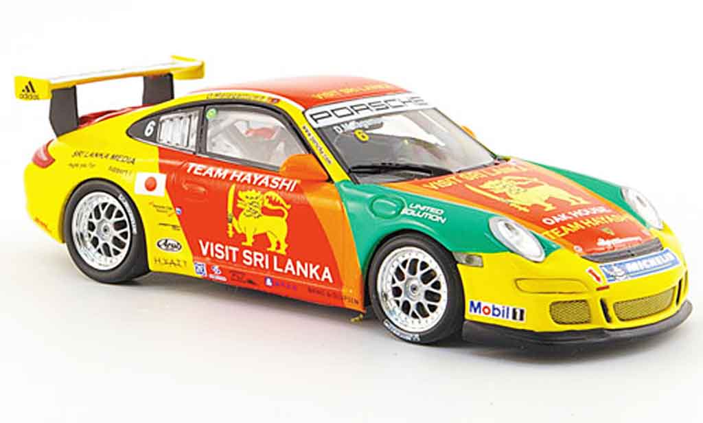 Porsche 997 GT3 CUP 1/43 Minichamps GT3 Cup 2007 Malagawuwa diecast model cars