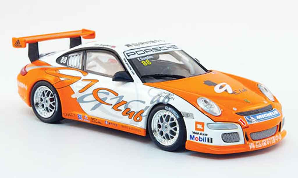 Porsche 997 GT3 CUP 1/43 Minichamps GT3 Cup 2007 No.88 Carrera Cup Asien Macau diecast model cars