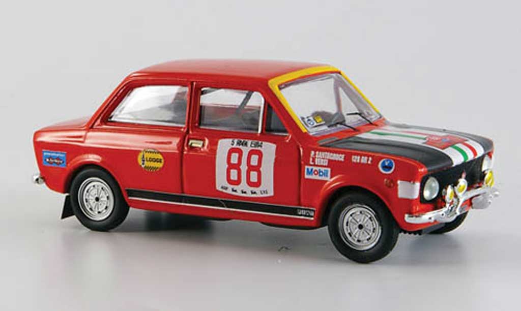 Fiat 128 1/43 Rio Rally Elba No.88 Snatacroce 1972 diecast model cars
