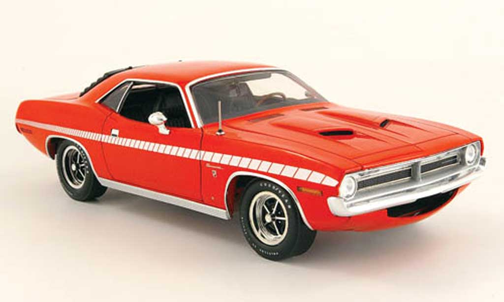 Plymouth Gran Barracuda 1/18 Highway 61 red 1970 diecast model cars