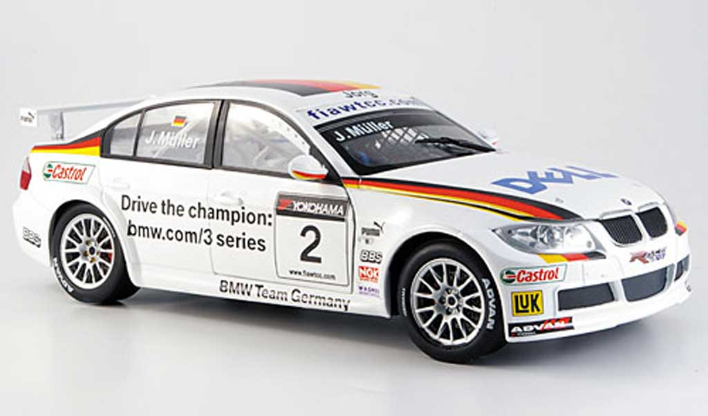 Bmw 320 E90 1/18 Guiloy E90 si no.2 muller WTCC diecast model cars