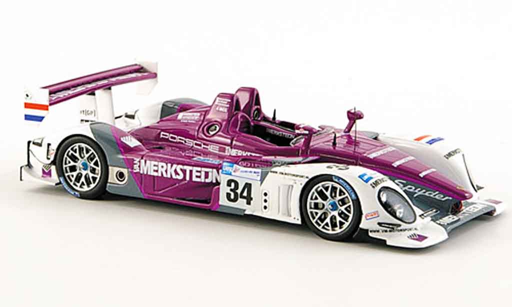Porsche RS Spyder 1/43 Spark Spyder No.34 1. Le Mans 2008 diecast model cars