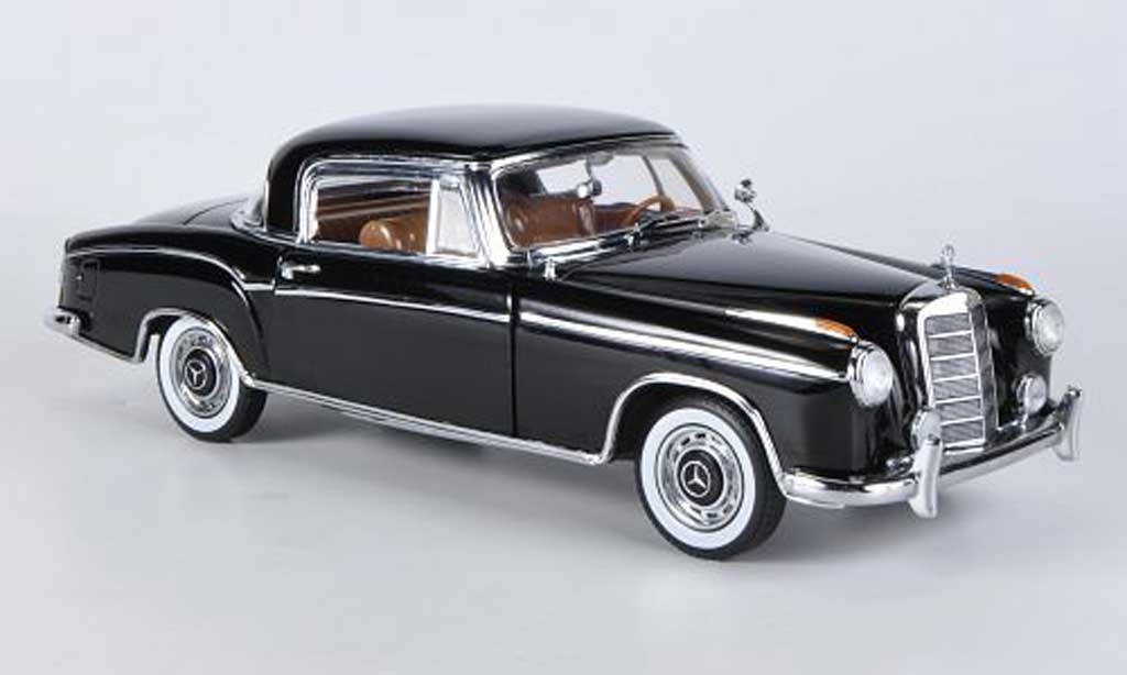 Mercedes 220 1/18 Sun Star SE Coupe black 1958 diecast model cars