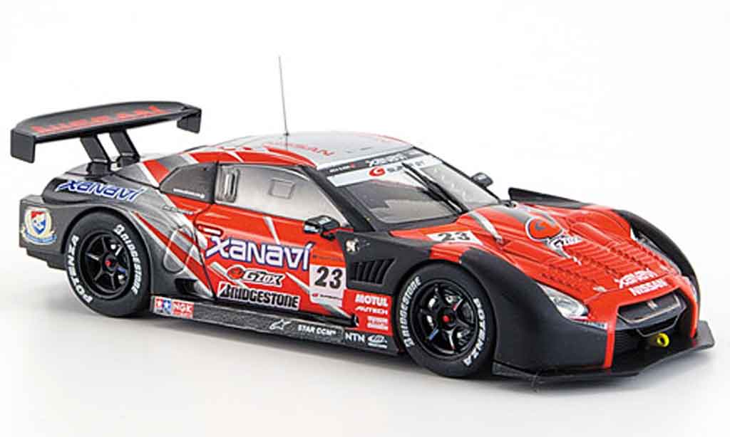 Nissan Skyline R35 1/43 Ebbro JGTC R35 GT R Xanavi Nismo No.23 Testcar Fuji Super GT 2008 diecast model cars
