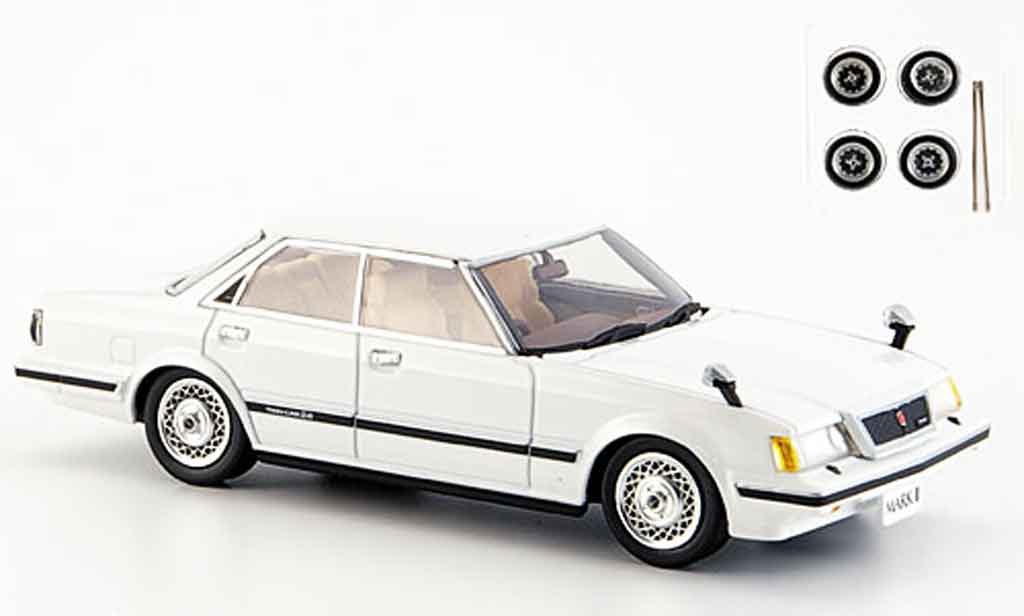 Toyota Mark 1/43 Aoshima ii white grande twincam24 1982 diecast model cars