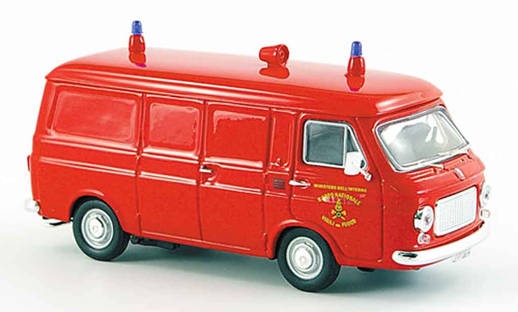 Fiat 238 1/43 Rio Kasten Vigili del fuoco pompier Italien 1976 diecast model cars