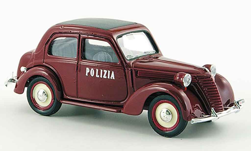 Fiat 1100 1950 1/43 Brumm 1950 E Polizia Stradale police diecast model cars