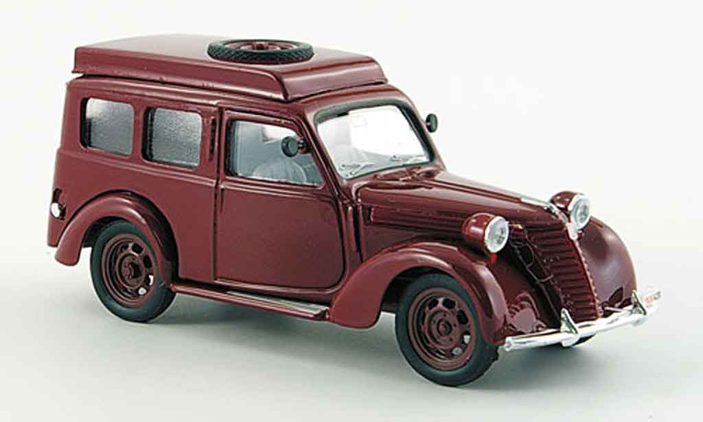 Fiat 1100 1950 1/43 Brumm 1950 Furgone Polizia Stradale police diecast model cars