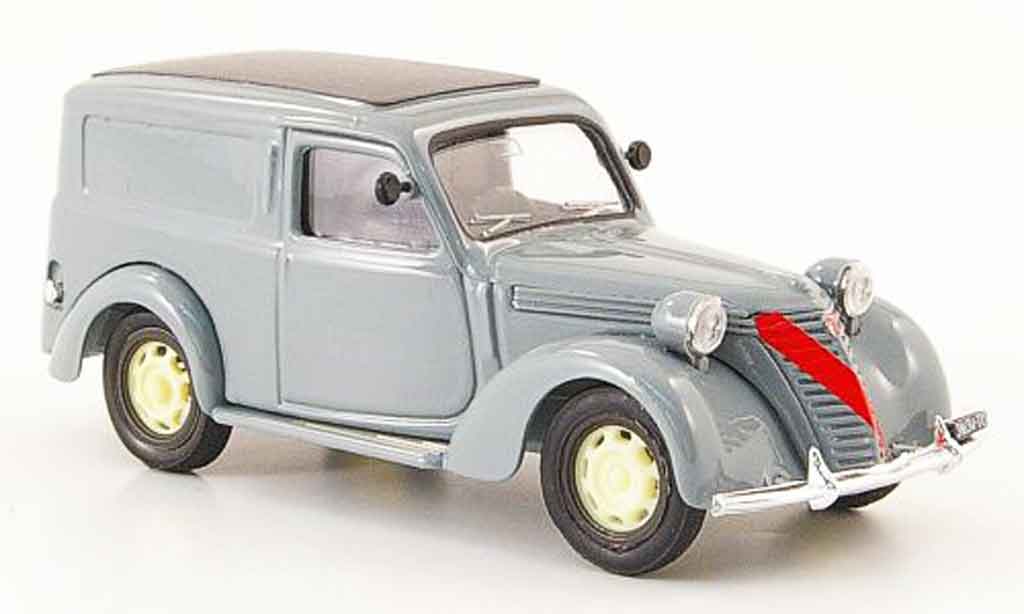 Fiat 1100 1947 1/43 Brumm 1947 Furgone grey diecast model cars