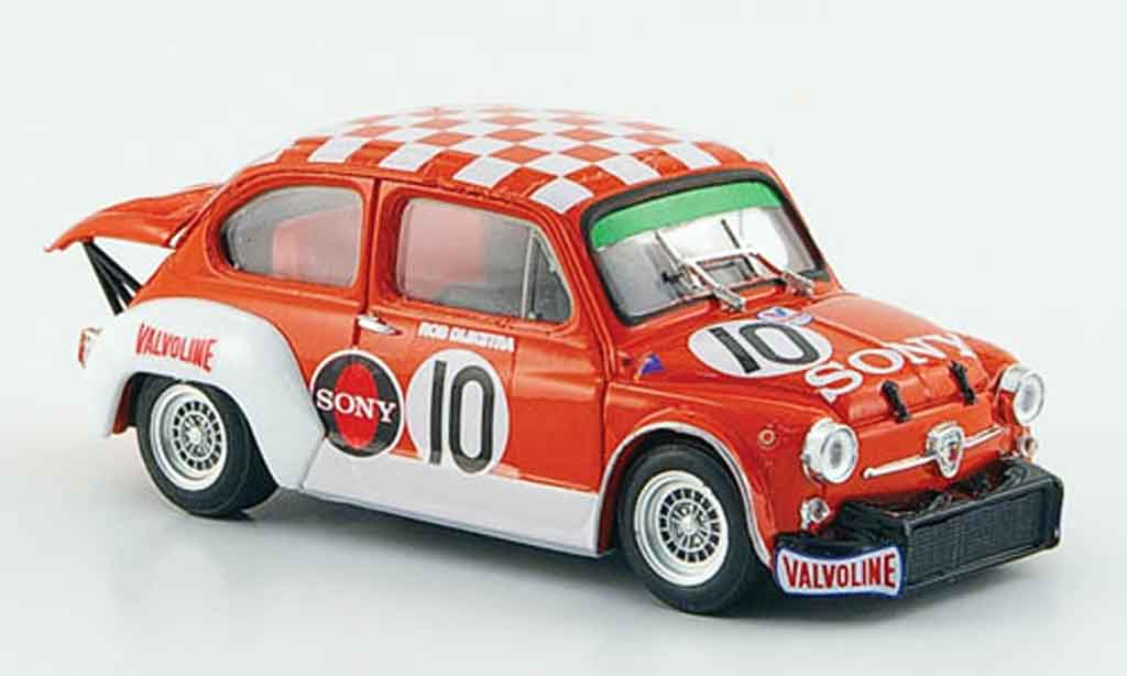 Fiat Abarth 1000 1/43 Brumm TCR Gr.2 No.10 Sony Zandvoort 1971 diecast model cars
