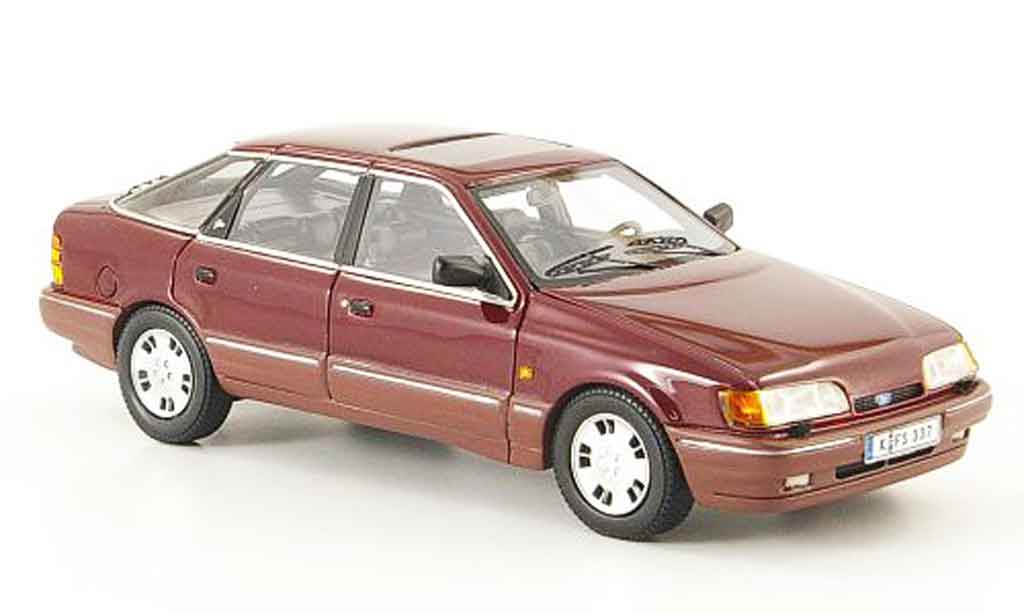 Ford Scorpio MK1 1/43 Neo MK1 red 1986 diecast model cars