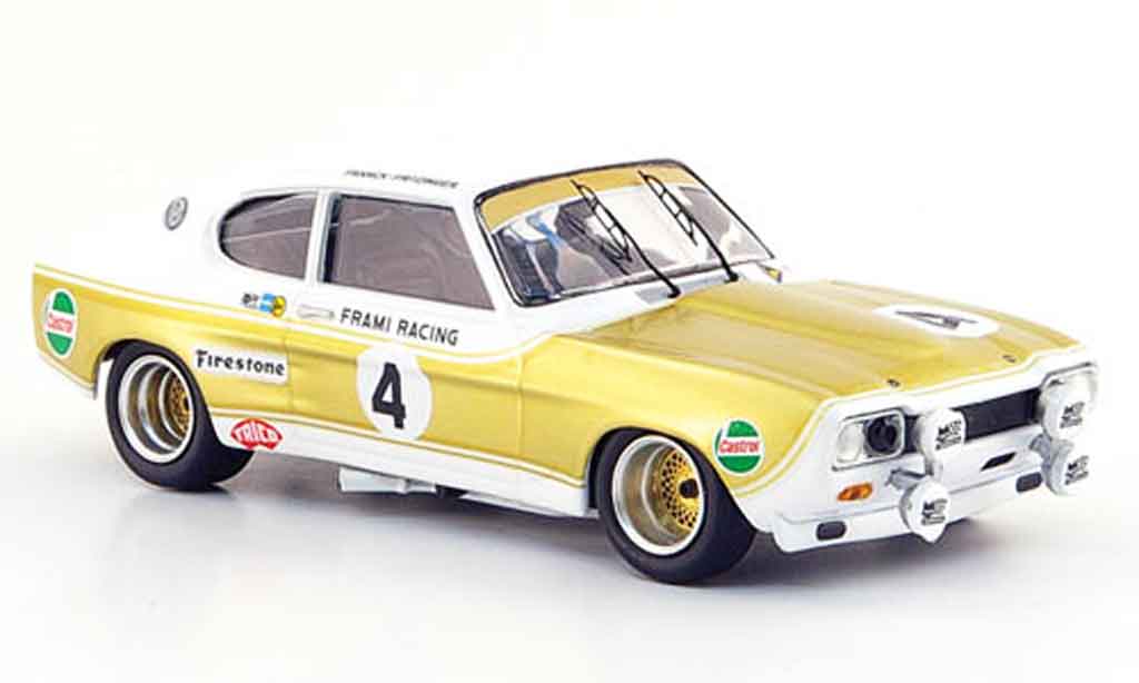 Ford Capri 1/43 Trofeu MK I 2600 No.4 Kent 24h Spa 1972 diecast model cars
