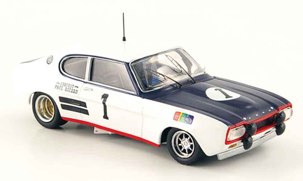 Ford Capri 1/43 Trofeu MK I 2600 No.1 6h Paul Ricard 1971 diecast model cars
