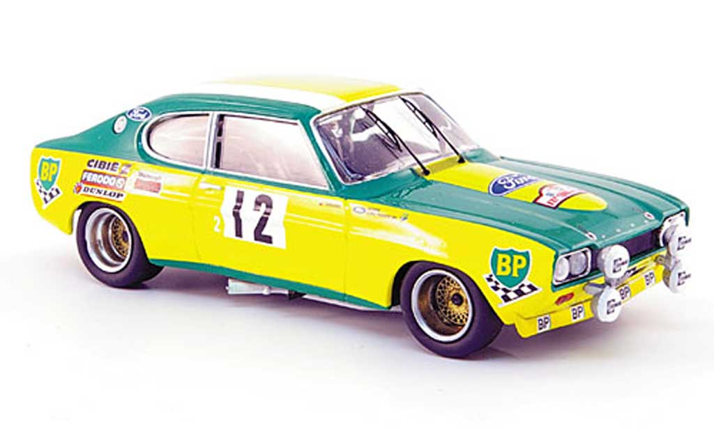Ford Capri 2600 1/43 Trofeu 2600 No.12 Siebter Platz Tour de Corse 1972 diecast model cars
