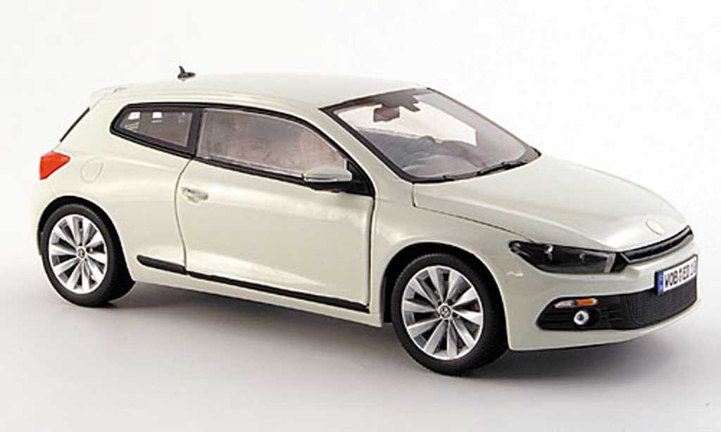 Volkswagen Scirocco 1/18 Norev 3 white 2008 diecast model cars