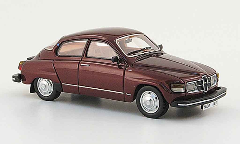 Saab 96 GL 1/43 Neo GL red 1979 diecast model cars