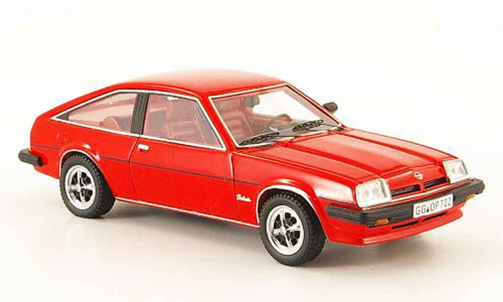 Opel Manta B 1/43 Neo B cc berlinettred 1980 diecast model cars