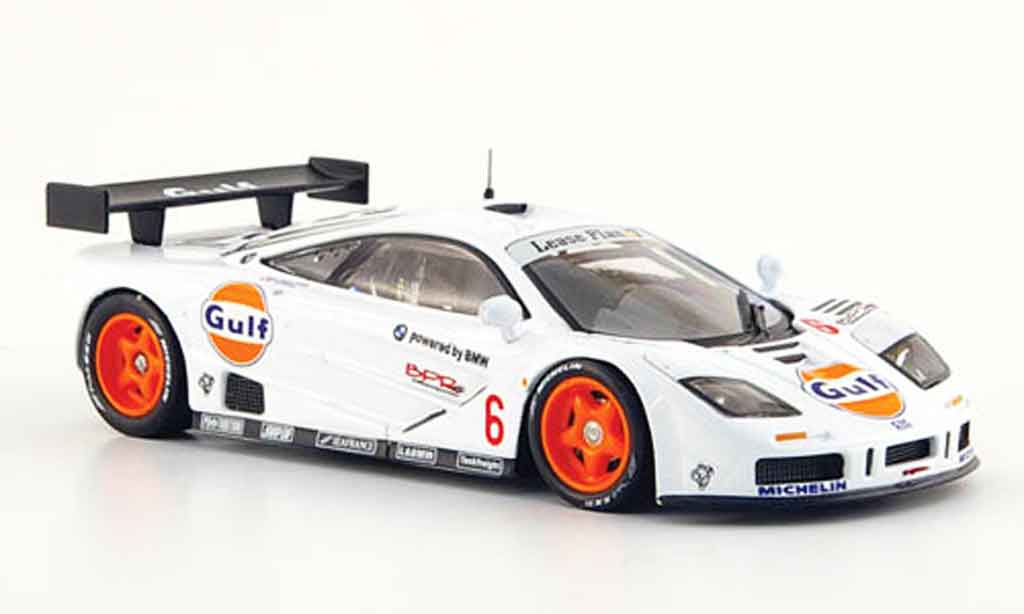 McLaren F1 1/43 IXO GTR No.6 Gulf BPR Paul Ricard 1996 diecast model cars