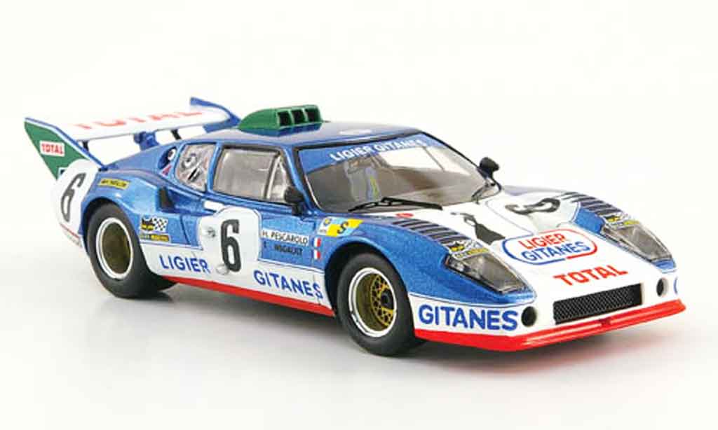 Ligier JS2 1/43 IXO Ford No.6 Total 24h Le Mans 1975 diecast model cars