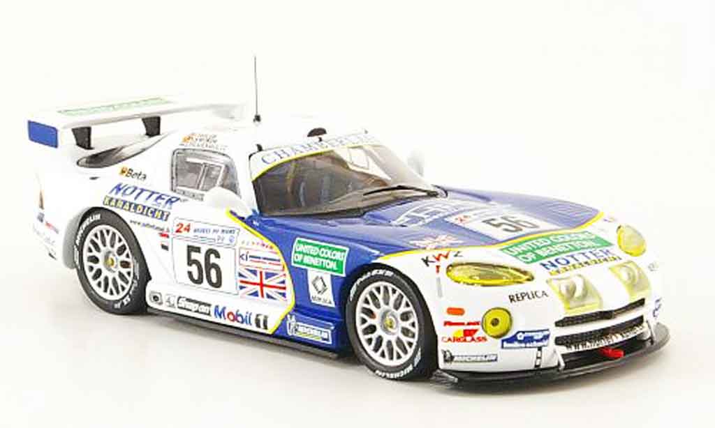 Dodge Viper GTS R 1/43 IXO GTS R No.56 Team Chamberlain 24h Le Mans 1999 diecast model cars