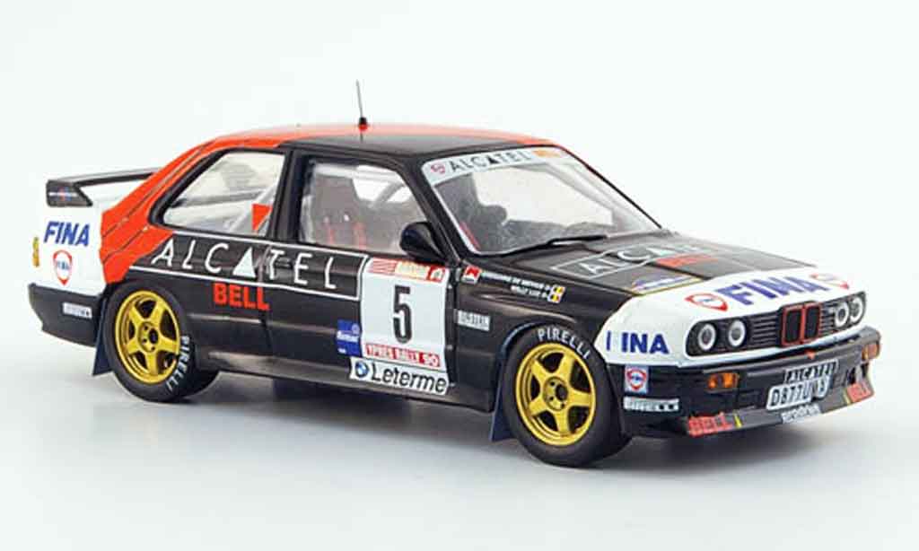 Bmw M3 E30 1/43 IXO E30 Rally Gr.A No.5 Alcatel Rally Ypern 1990 diecast model cars