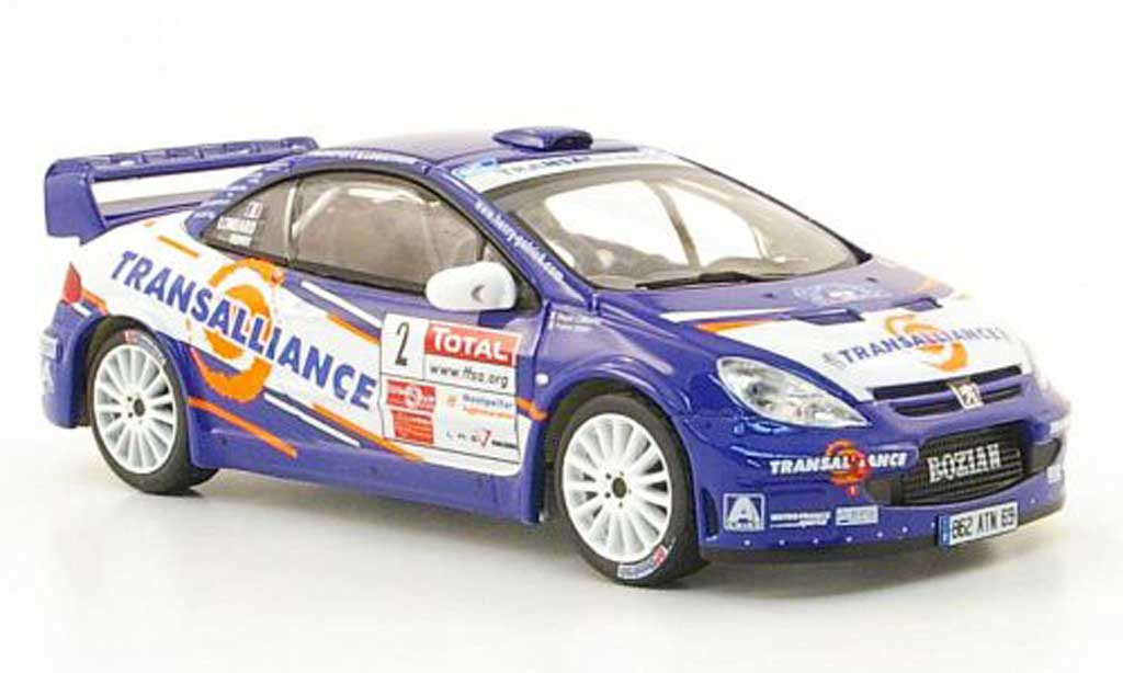 Peugeot 307 WRC 1/43 IXO WRC No.2 Transalliance Rally Cevennes 2007 diecast model cars
