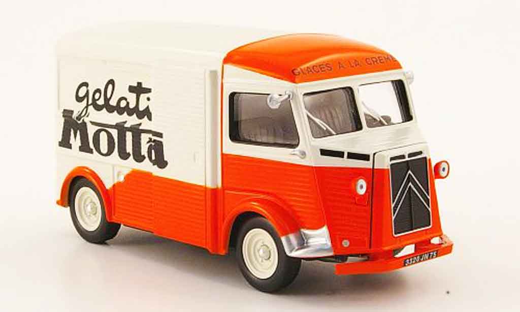 Citroen Type HY 1/43 IXO kastenwagen gelati motta 1962 diecast model cars